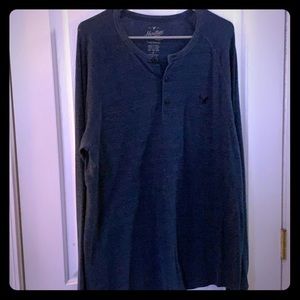 American Eagle 3 Button Henley